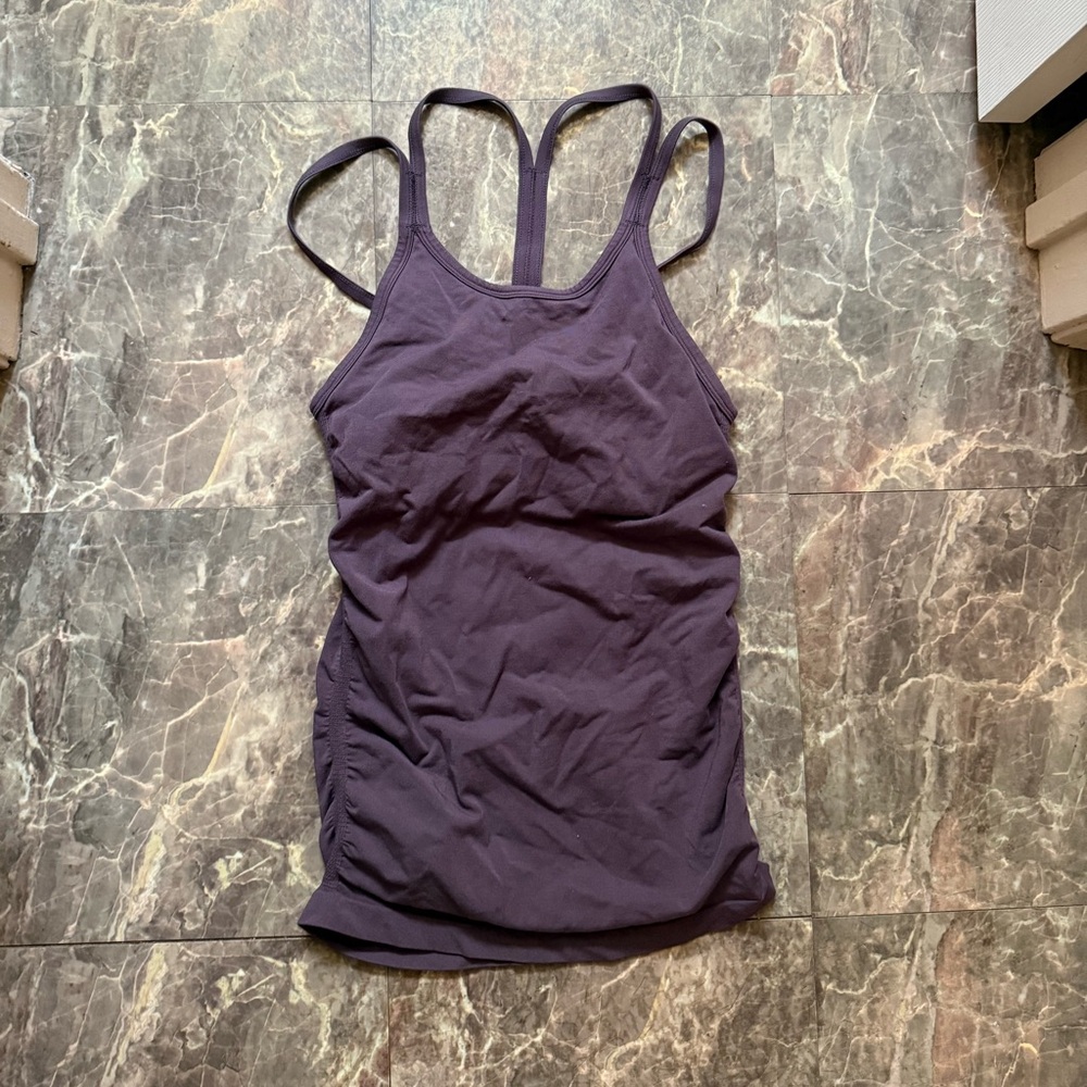 Fabletics Women's Purple Tank Top